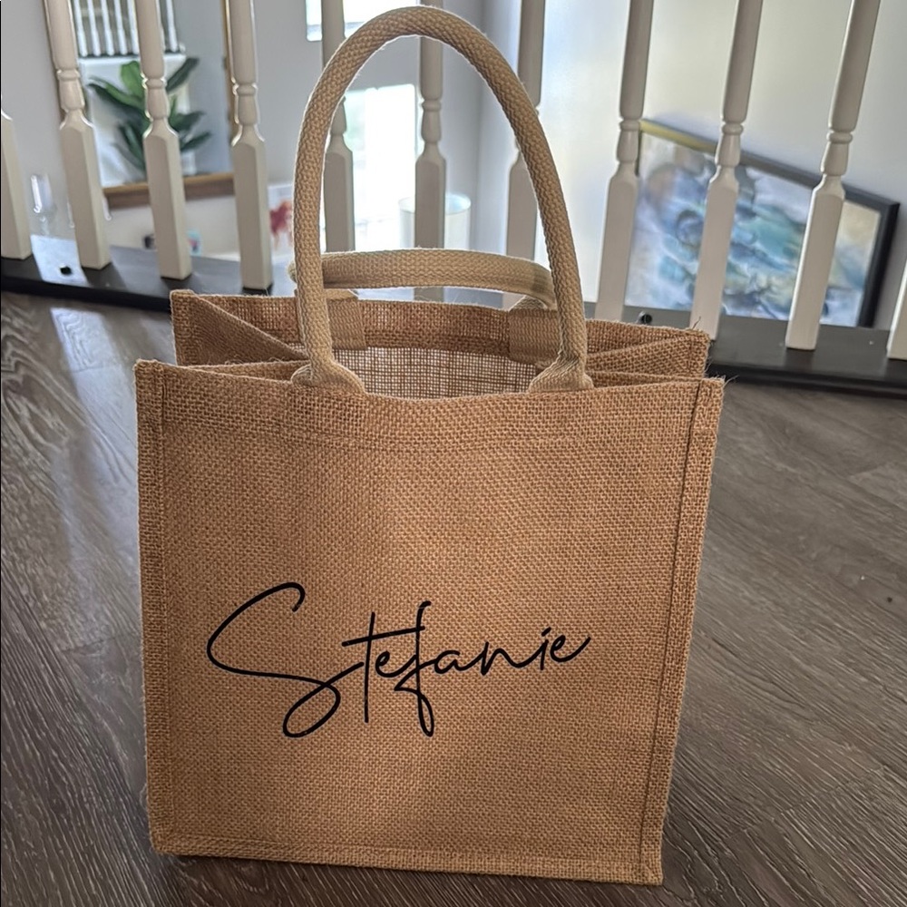 Tan Tote Bag